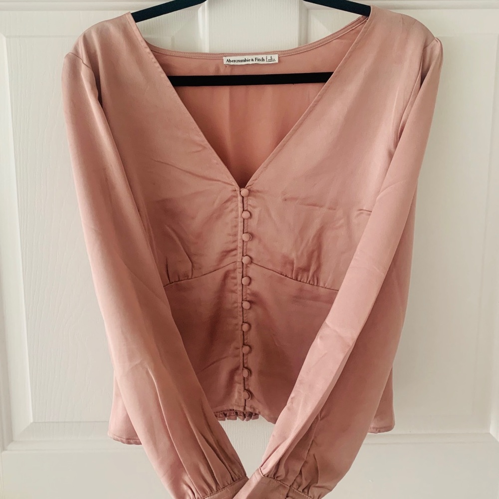 abercrombie silky top